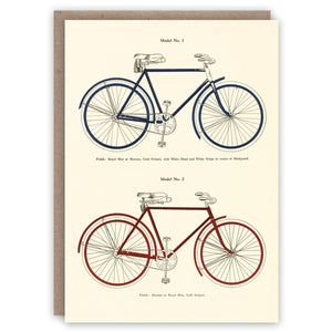 Bicycle greeting card