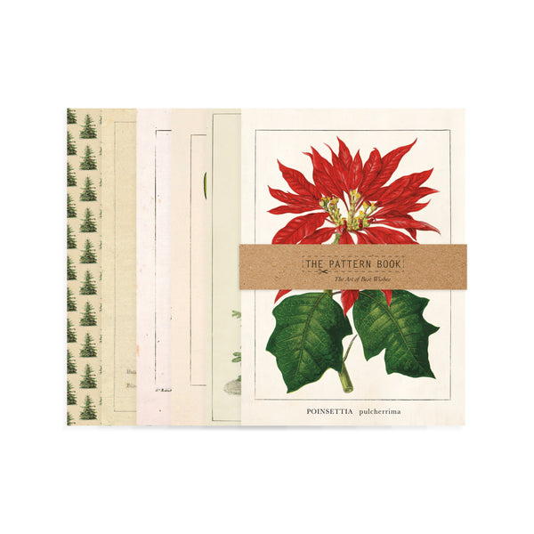 Christmas Botanicals – Set of 10 Cards and 3 Wraps