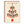 Christmas card with a mid-century illustration of 12 robins and 12 stockings on a Christmas tree, adapted from artwork by Esme Eve