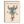 Christmas card with Walter Crane's illustration of the holly spirit from Flowers from Shakespeare's Garden, 1906, Folger Shakespeare Library