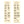 Bookmark with Latin verb conjugation table on a cream background