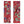 Front and back bookmark image with a red marbled design featuring gray, blue, and white patterns.